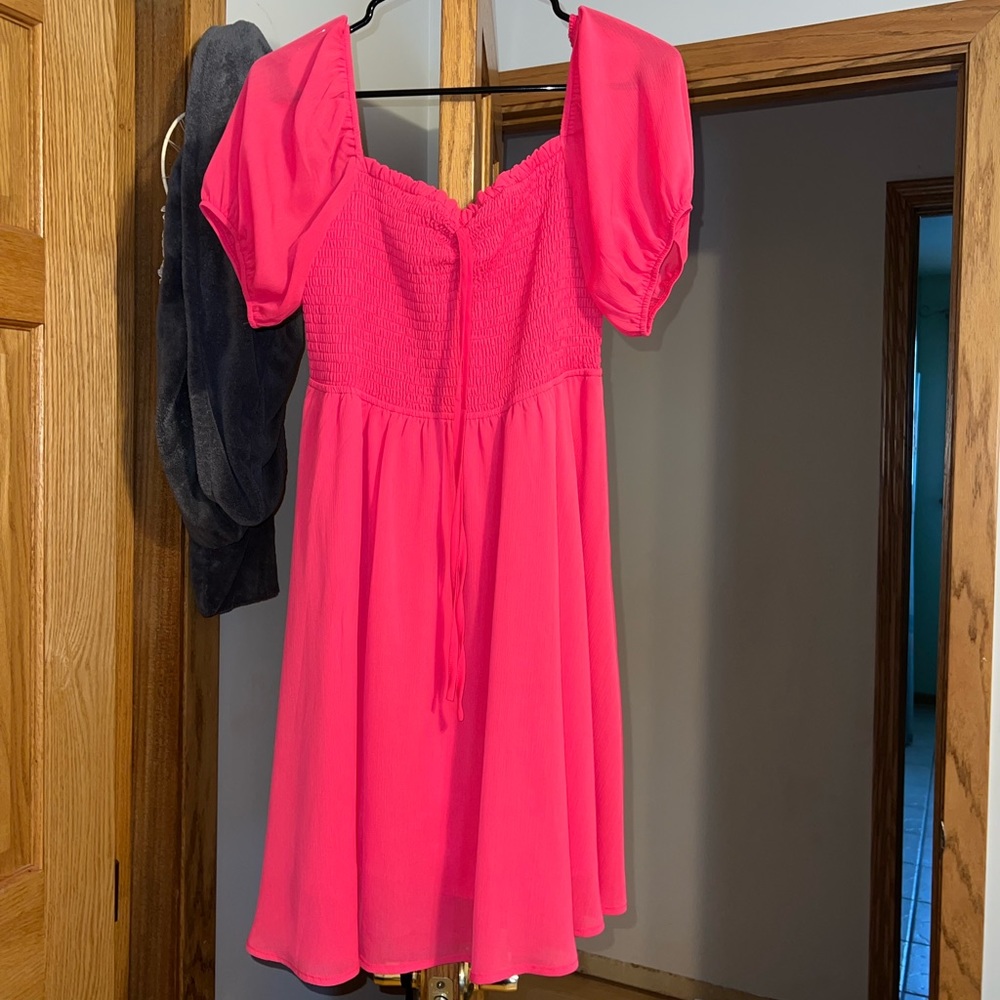 Hot Pink dress